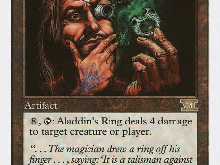 Aladdin s Ring [Classic Sixth Edition] Fashion