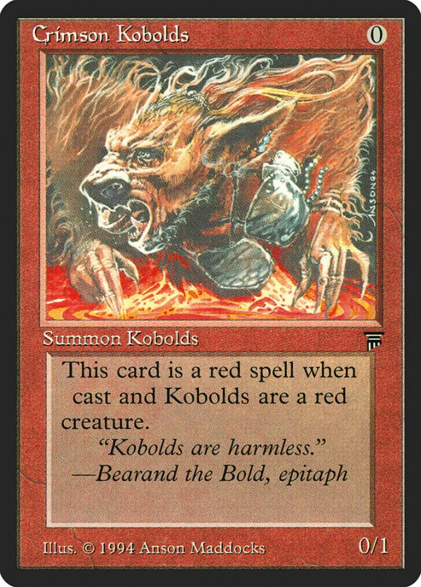 Crimson Kobolds [Legends] Online Hot Sale