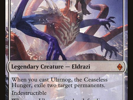 Ulamog, the Ceaseless Hunger [Battle for Zendikar] Cheap