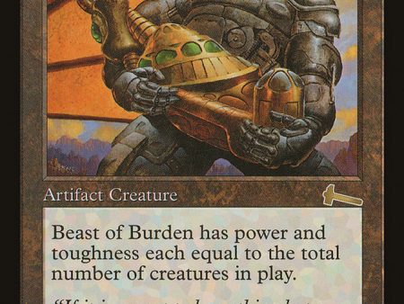 Beast of Burden [Urza s Legacy] For Cheap