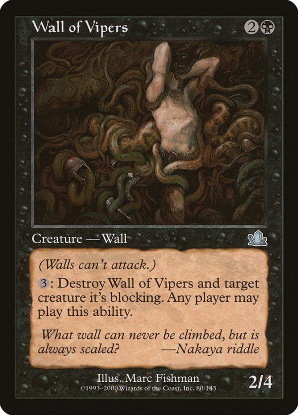 Wall of Vipers [Prophecy] For Cheap