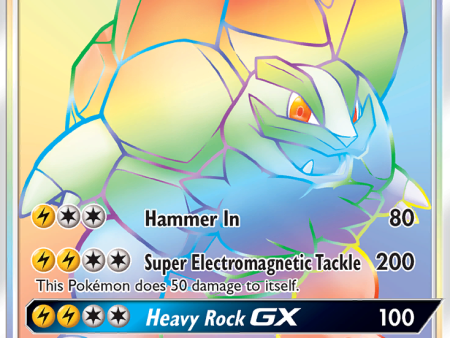 Alolan Golem GX (113 111) [Sun & Moon: Crimson Invasion] For Discount