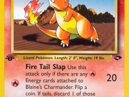 Blaine s Charmander (60 132) [Gym Challenge 1st Edition] Cheap