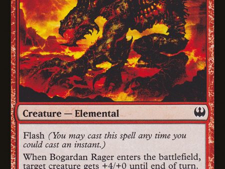 Bogardan Rager [Duel Decks: Knights vs. Dragons] Cheap