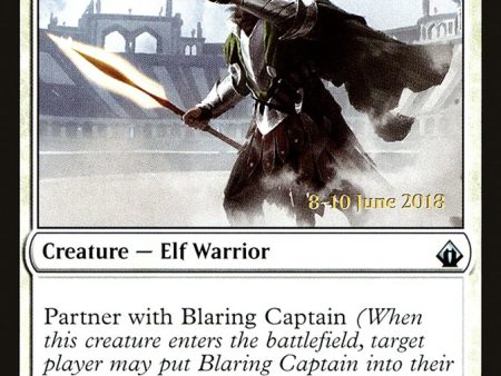 Blaring Recruiter (Prerelease) [Battlebond Promos] For Cheap