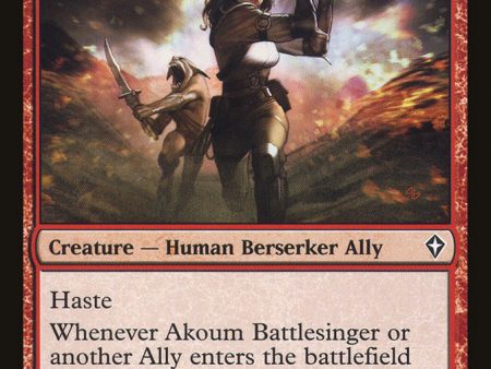 Akoum Battlesinger [Worldwake] Cheap