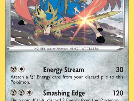 Zacian (139 192) (Cracked Ice Holo) (Theme Deck Exclusives) [Sword & Shield: Rebel Clash] For Cheap