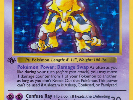 Alakazam (1 102) (Shadowless) [Base Set 1st Edition] Online