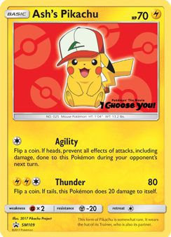 Ash s Pikachu (SM109) [Sun & Moon: Black Star Promos] Sale