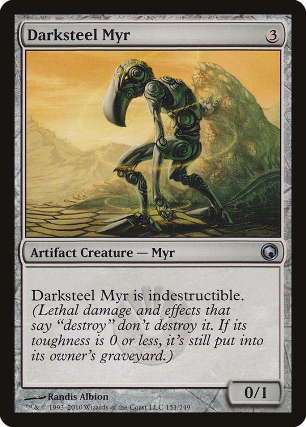 Darksteel Myr [Scars of Mirrodin] For Cheap