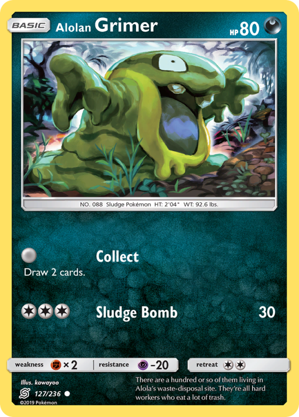 Alolan Grimer (127 236) [Sun & Moon: Unified Minds] For Sale