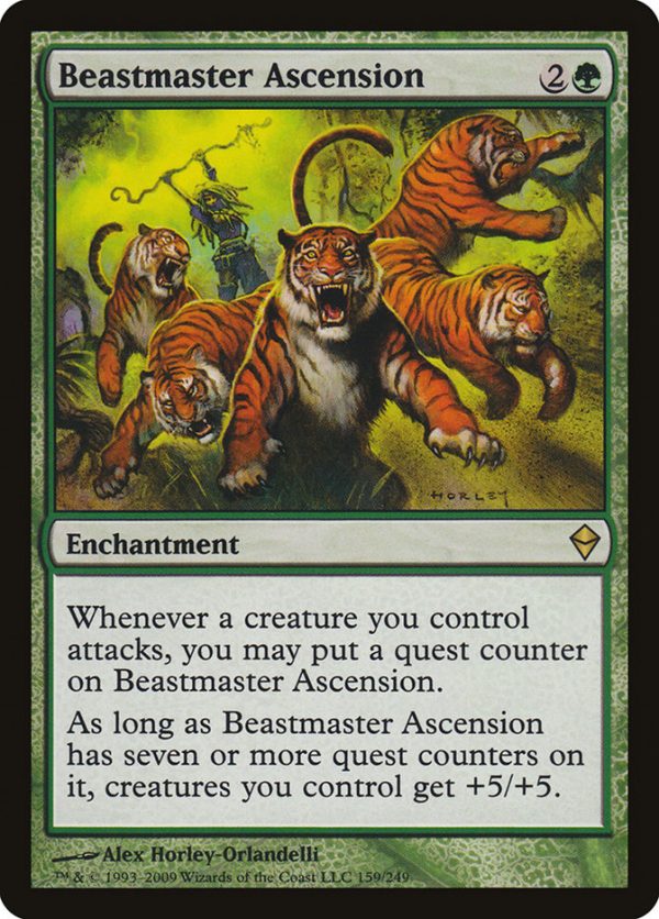 Beastmaster Ascension [Zendikar] Discount