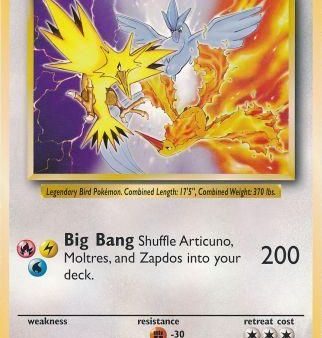 Articuno, Moltres, and Zapdos (Jumbo Card) [Miscellaneous Cards] Discount