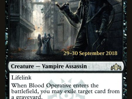 Blood Operative [Guilds of Ravnica Prerelease Promos] Discount