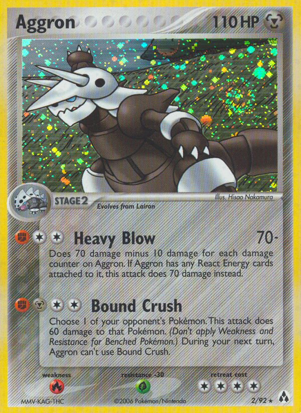 Aggron (2 92) [EX: Legend Maker] Hot on Sale