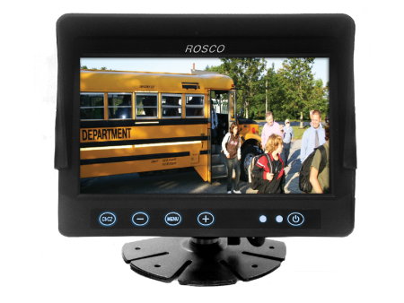 7  Backup Monitor with Auto Dimming Backlit Buttons - 2 Camera Inputs | STSM251 Sale