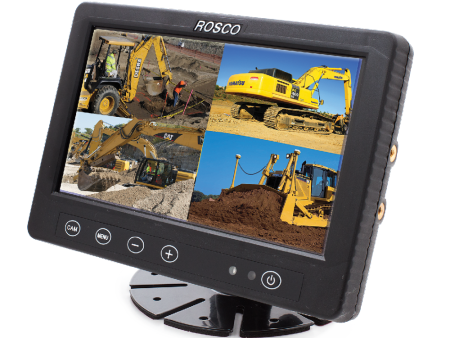 7” Quad Screen Monitor with 4 Camera Inputs | STSM270 Online now