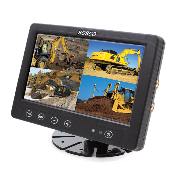 7” Quad Screen Monitor with 4 Camera Inputs | STSM270 Online now