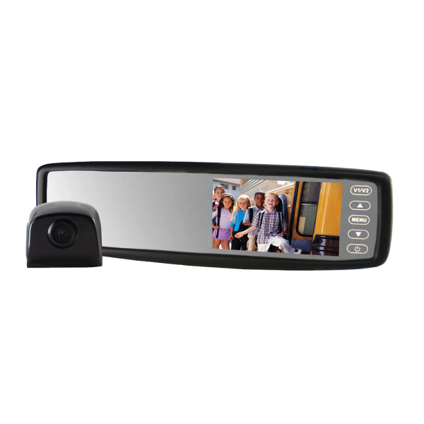 MOR-Vision® 4.3  Rearview Mirror Monitor Backup Camera (Black) | STSK4530B Online Sale