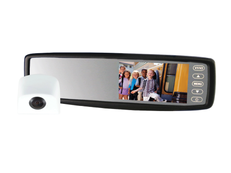 MOR-Vision® 4.3  Rearview Mirror Monitor Backup Camera (White) | STSK4530W Discount