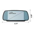 MOR-Vision® 7  LCD Rearview Mirror Monitor Display | STSM244 Supply