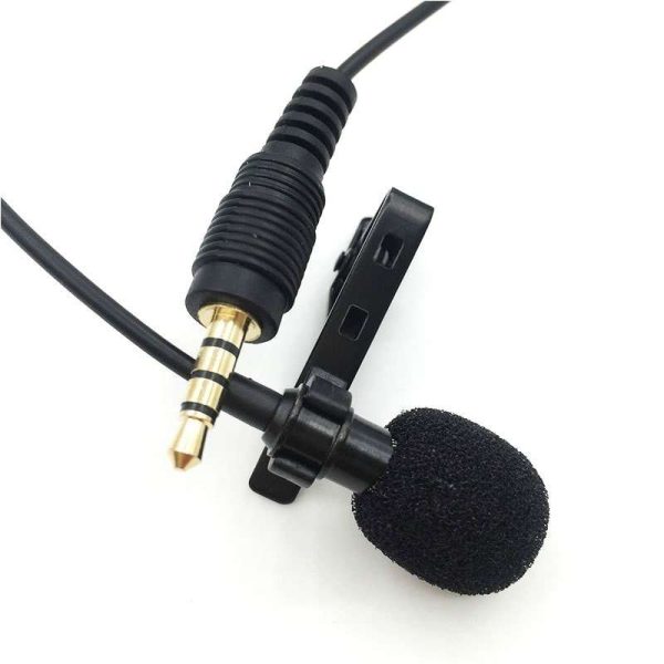 Hridz 3.5mm Clip-on Lapel Lavalier Microphone for Mobile Phone Hot on Sale