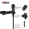 Hridz 10m long 3.5mm lapel microphone for mobile phone and DSLR For Cheap