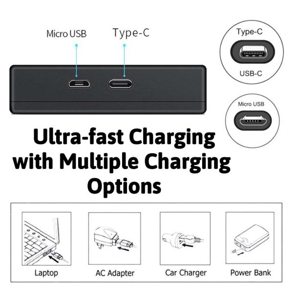 HRIDZ EN-EL5 Battery & Charger Set For Nikon Coolpix 3700 4200 5200 5900 7900 E3700 P5000 For Cheap