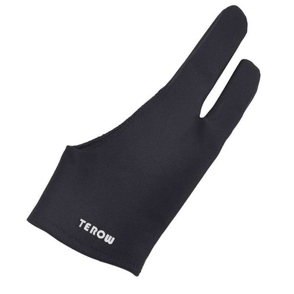 Terow Artist Glove Australia for Drawing Tablet 2 finger Anti-Fouling Both for Right Left Hand Online Hot Sale