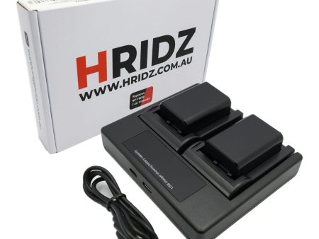 Hridz NP-FW50 Battery & Charger Pack for Sony NP-FW50 and SLT-A33,A35,A37,A55V, DSC-RX10 Online Hot Sale