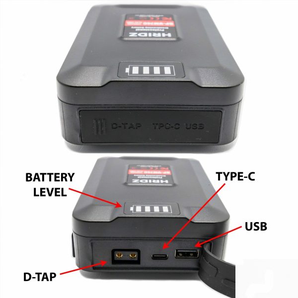 HRIDZ VM-BP74 V Lock V Mount Battery - 74Wh 14.8V 5000mAh Li-ion Battery Online Hot Sale