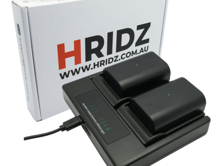 Hridz BLF19 Batteries & Charger Set for Panasonic DMW-BLF19 GH9 GH5s GH4 GH3 For Sale