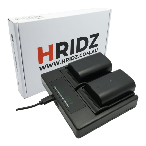 Hridz BLF19 Batteries & Charger Set for Panasonic DMW-BLF19 GH9 GH5s GH4 GH3 For Sale