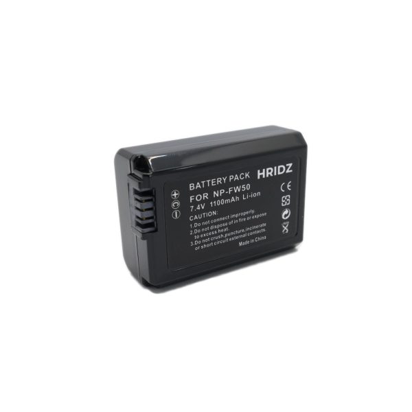 Hridz NP-FW50 Battery & Charger Pack for Sony NP-FW50 and SLT-A33,A35,A37,A55V, DSC-RX10 Online Hot Sale