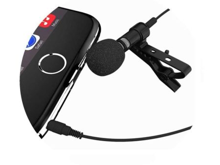 Hridz 3.5mm Clip-on Lapel Lavalier Microphone for Mobile Phone Hot on Sale